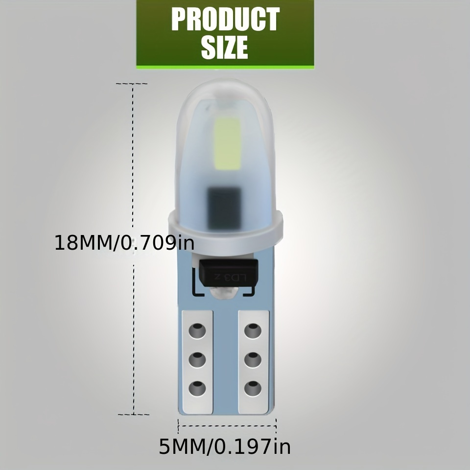 10Pcs T5 LED Wedge Indicator B - Grow Light T5 ulasan dan harga
