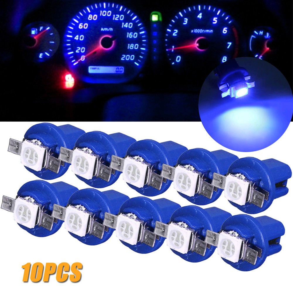 10Pcs New 1SMD T5 B8.5D Gauge  - Grow Light T5 ulasan dan harga