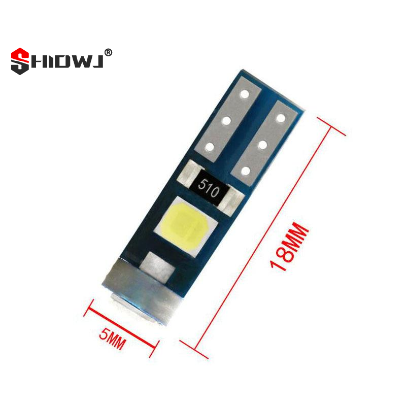 10Pcs T5 Led Bulb Canbus W3W 7 - Grow Light T5 ulasan dan harga