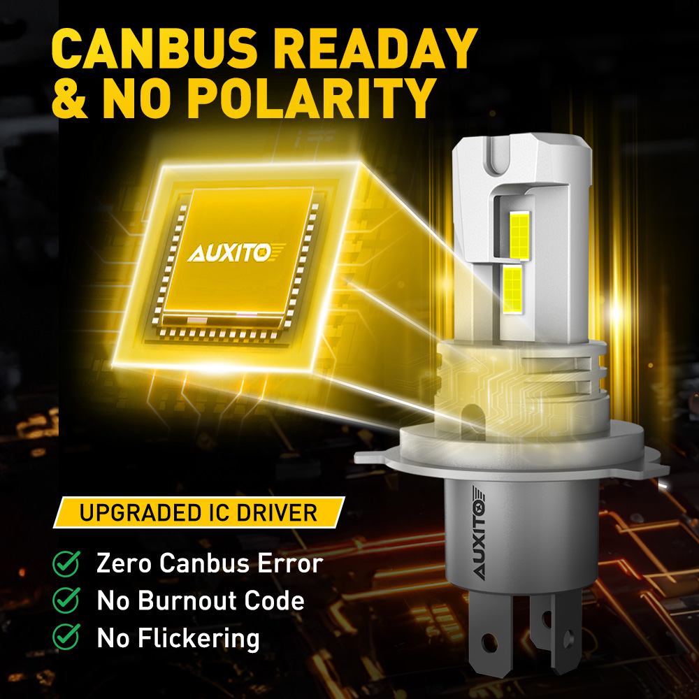 AUXITO 2Pcs 9003 H4 LED Headli - Grow Light T5 ulasan dan harga